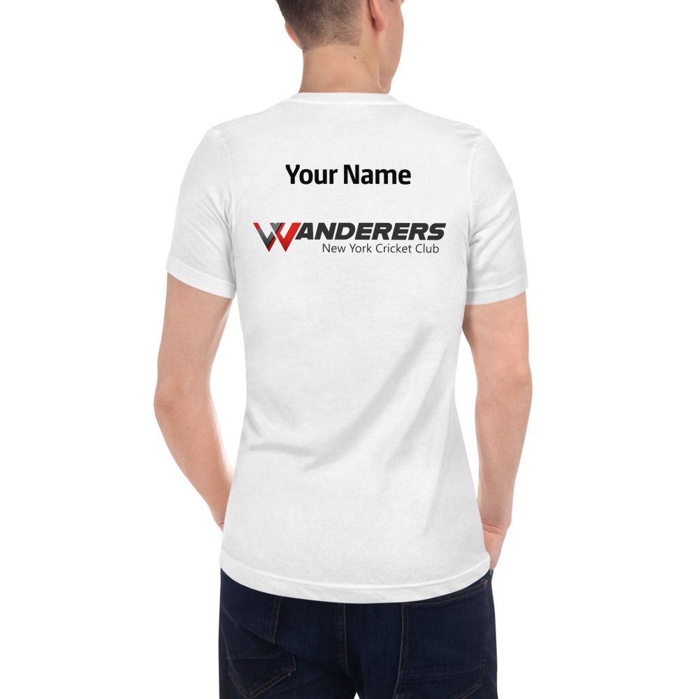 Customizable Name Short Sleeve V-Neck T-Shirt - Image 4